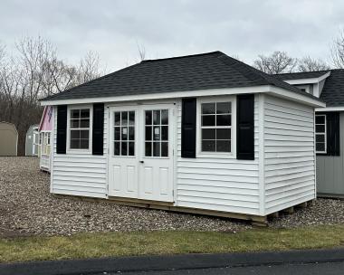 10x16 Pool Side Shed for Sale in CT by Pine Creek Structures of Berlin
