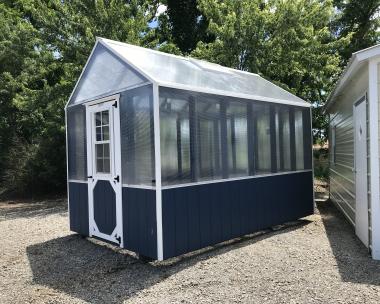 8x12 Greenhouse with Heater and Vent