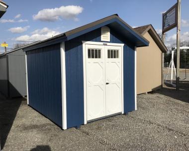 8x10 Front Entry Peak with Metal Roof