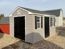 10x12 Vinyl Sided Peak Style Storage Shed by Pine Creek Structures of Berlin